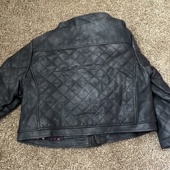 NWOT Genuine Kids by Oshkosh gray moto jacket - Picture 6 of 6